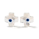 Прозрачные стеклянные бусины GLAA-F121-09G-1