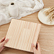 Деревянная глиняная доска WOOD-WH0030-68-3