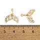 Латунные микропаве прозрачные кубические циркониевые подвески KK-L212-22G-3