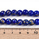 Выпечка окрашенные стеклянные бусины пряди X1-DGLA-N010-8mm-05-4