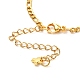 Изготовление браслетов Figaro chains из нержавеющей стали 304 AJEW-JB01075-4