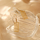 Серьги-подвески из нержавеющей стали 304 XO9681-1-2