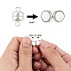 Латунные магнитные застежки с петлями KK-H361-S-4