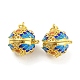 Подвески из латуни KK-D050-02G-1
