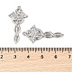Латунные микропаве прозрачные подвески с фианитом KK-Q816-16P-3