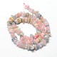 Естественно Morganite чип бусины пряди X-G-E271-84-6