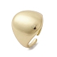 Латунные регулируемые открытые кольца RJEW-K257-56G-1