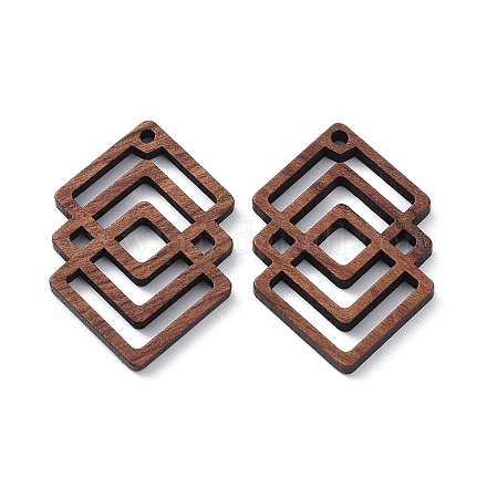 Подвески из орехового дерева WOOD-Q051-01D-1
