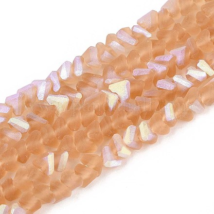Нити из матового прозрачного стекла GLAA-N054-4mm-04-1