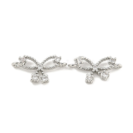 Латунные подвески из прозрачного кубического циркония KK-Q820-41P-1