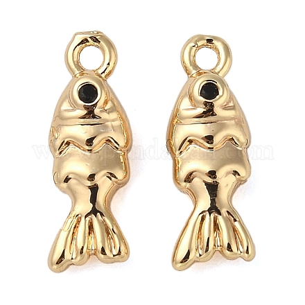 Латунные микро проложить кубического циркония подвески KK-U045-14G-1