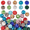 PH PandaHall 60PCS 4mm Rhinestone Beads Clay Beads, 10 Colors Pave Disco Ball Beads Polymer Clay Spacer Beads Round Crystal Beads for Earring Bracelet Necklace Jewelry DIY Crafts Making