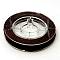 Nylon Thread for Jewelry Making, Coffee, 0.8mm, about 7.65~9.84 yards(7~9m)/roll