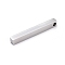Tarnish Resistant 304 Stainless Steel Pendants, Rectangle/Bar, Stainless Steel Color, 40x5x5mm, Hole: 3~3.5mm