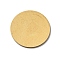 Brass Sheet, for Brooch Base Setting Making, Flat Round, Raw(Unplated), 25x1.1mm