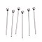 304 Stainless Steel Head Pins, Stainless Steel Color, 18mm, Head: 2mm