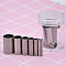 Non-Tarnish Stainless Steel Clay Round Hole Cutter, for DIY Clay Molds Making, Stainless Steel Color, Bottle: 4.5x5cm