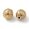 304 Stainless Steel Beads, Round, Golden, 9mm, Hole: 2mm