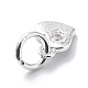925 серебряный кубический цирконий подвески STER-Q001-01S-03-2