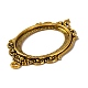 Цинк сеттингами подвески сплава кабошон FIND-WH050-70AG-3