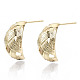 Серьги-кольца из латуни KK-N232-110G-NF-5