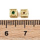 Латунные микробусины из кубического циркония KK-D424-02G-3