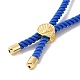 Изготовление браслетов из хлопка KK-F758-03A-G-3
