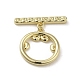 Латуни Переключить застежками KK-C048-08G-4