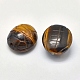 Природных тигровый глаз бисером G-K208-04-2