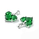 Латунные микро проложить кубического циркония подвески KK-L208-03P-02-3