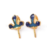 Латунные эмалевые ушковые штифты для крепления колышков KK-K399-16B-02