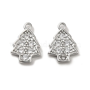 Латунные микро проложить кубического циркония подвески KK-H455-31P