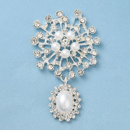Цинк подвески Rhinestone сплава PALLOY-Z017-01C-S-1