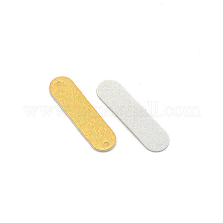 Этикетки из искусственной кожи DIY-WH0304-044A-1