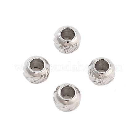 Бусины из нержавеющей стали 201 STAS-Z078-02P-1