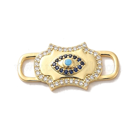 Подвески из латуни с кубическим цирконием KK-M278-01B-G-1
