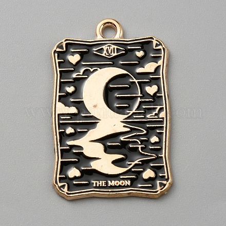 Подвески из эмали и сплава ENAM-WH0064-24D-1