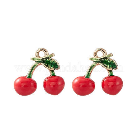 2шт латунные эмалированные подвески KK-YW0001-75-1