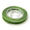 Nylon Thread for Jewelry Making, Green, 0.8mm, about 7~9m/roll