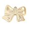 CCB Plastic Pendants, Bowknot, Golden, 37x46x5mm, Hole: 3mm