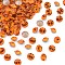 Preciosa® MAXIMA Crystal Round Stones, Czech Crystal, Dura Foiling, Round(431 11 615 Chaton), 90310 Sun, SS8/PP17(2.3~2.5mm)