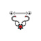 304 Stainless Steel Nipple Rings, Nipple Piercing Pin, Snake, Stainless Steel Color, 19mm, Pin: 1.6mm