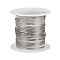 304 Stainless Steel Wire, Round, Stainless Steel Color, 0.4mm, 26 Gauge