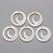 Natural Freshwater Shell Pendants, Ring with Waved, 30x2mm, Hole: 1.6mm