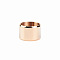 304 Stainless Steel Finger Rings for Couple, Rose Gold