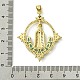 Латунные подвески из микро-паве KK-H472-51E-G-3