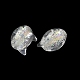 Нити из фольгированных бусин лэмпворк ручной работы FOIL-Z001-04E-3