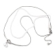 Двухслойные ожерелья из нержавеющей стали 304 NJEW-R026-28P-4