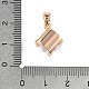 Латунные микро проложить кубического циркония подвески X-KK-E795-29KCG-04-3