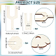 Набор для изготовления деревянных помпонов WOOD-WH0050-008-2